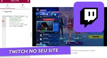 Incorporando a Twitch no Site WordPress