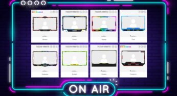 Overlays para Facecam 2025, As Molduras Profissionais para Lives
