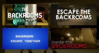Jogos do tipo Escape the Backrooms