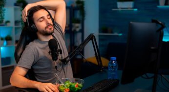 Como ter uma rotina saudável sendo streamer com pausas, alimentação e foco