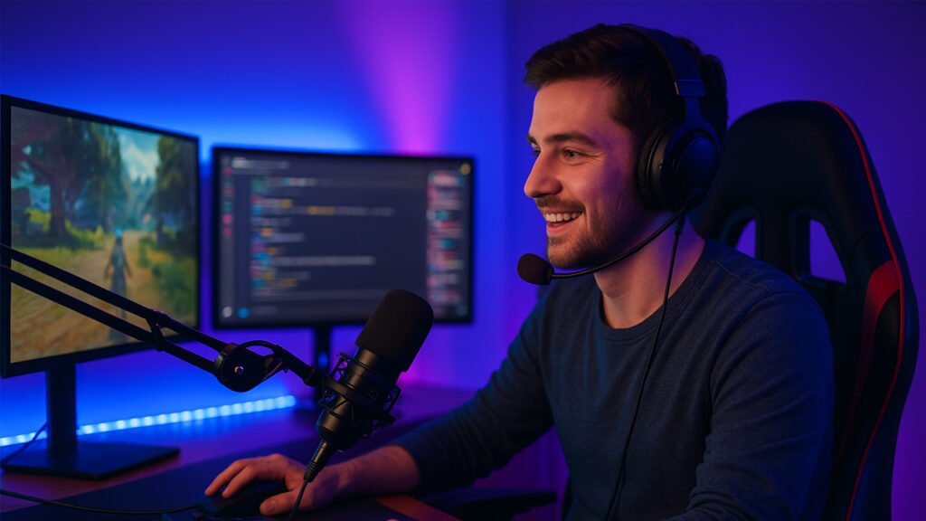 O que é ser um Streamer Guia para Iniciantes - live streamer