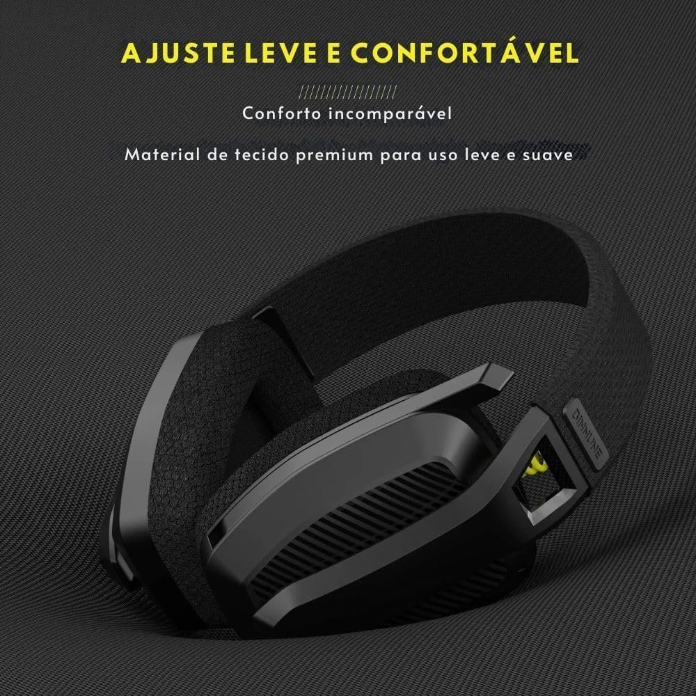 Para Que Serve o BINNUNE BW06 Headset Gamer Sem Fio?