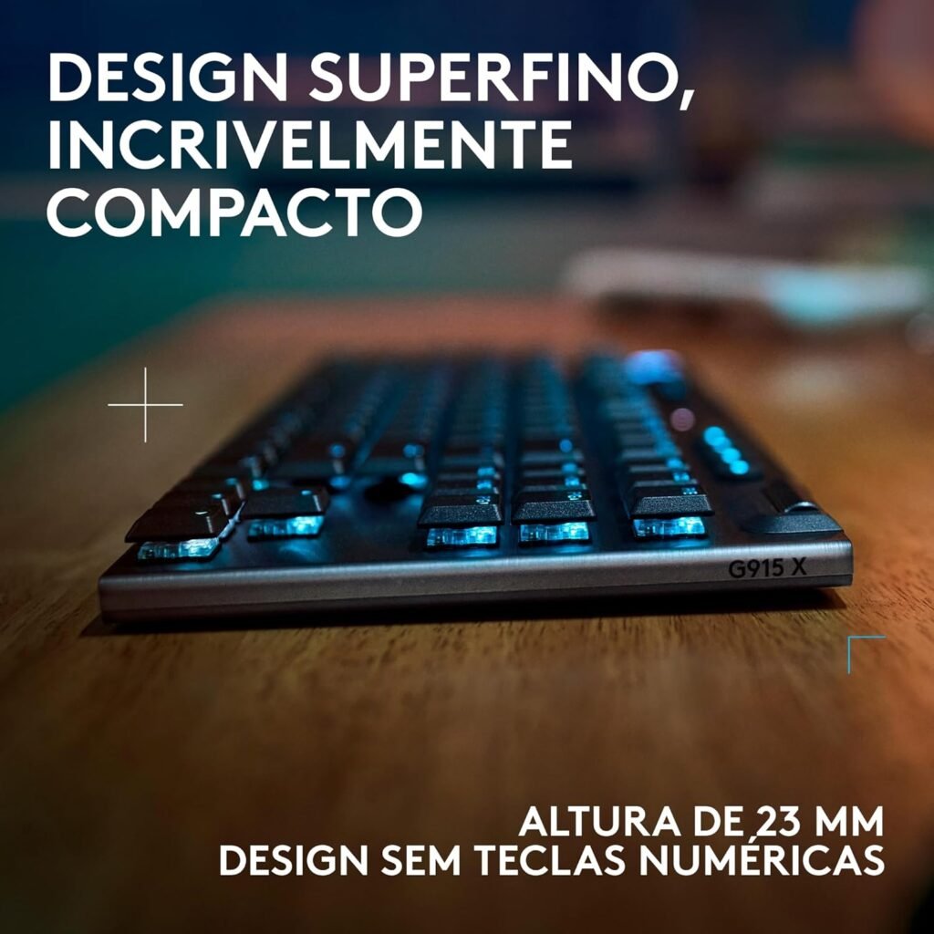 Designer Vale a pena comprar o teclado Logitech G915 X LIGHTSPEED