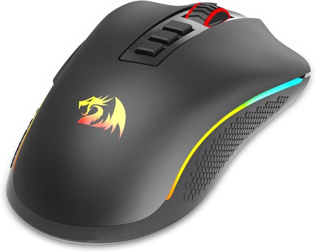Mouse gamer Redragon Cobra Pro RGB Wireless compensa