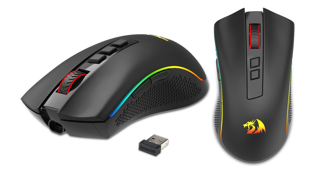 Mouse gamer Redragon Cobra Pro RGB Wireless em uso -Vale a pena comprar o Mouse Gamer Redragon Cobra Pro