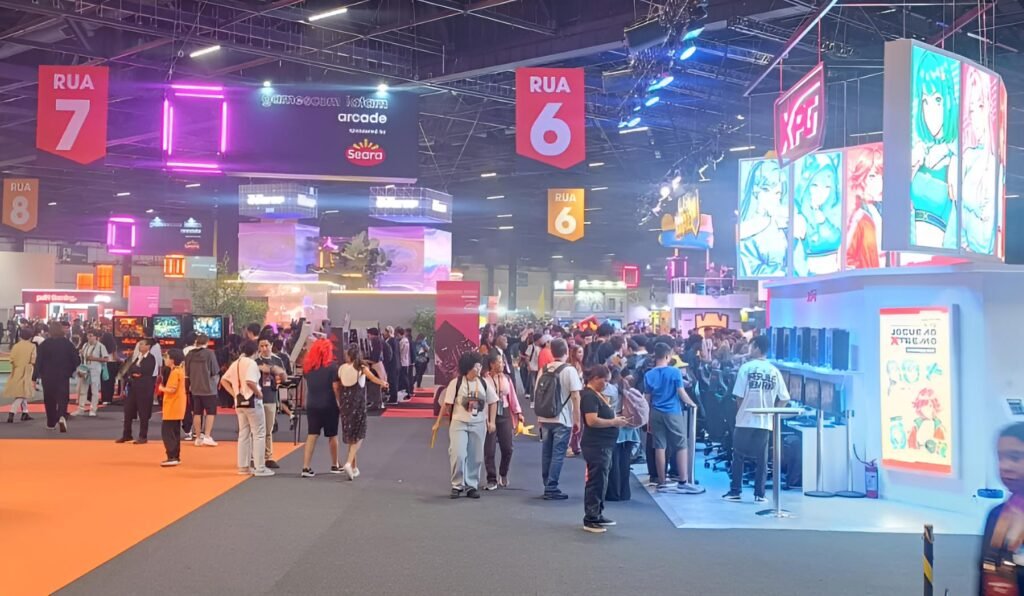 Dentro da Gamescom Latam 2026