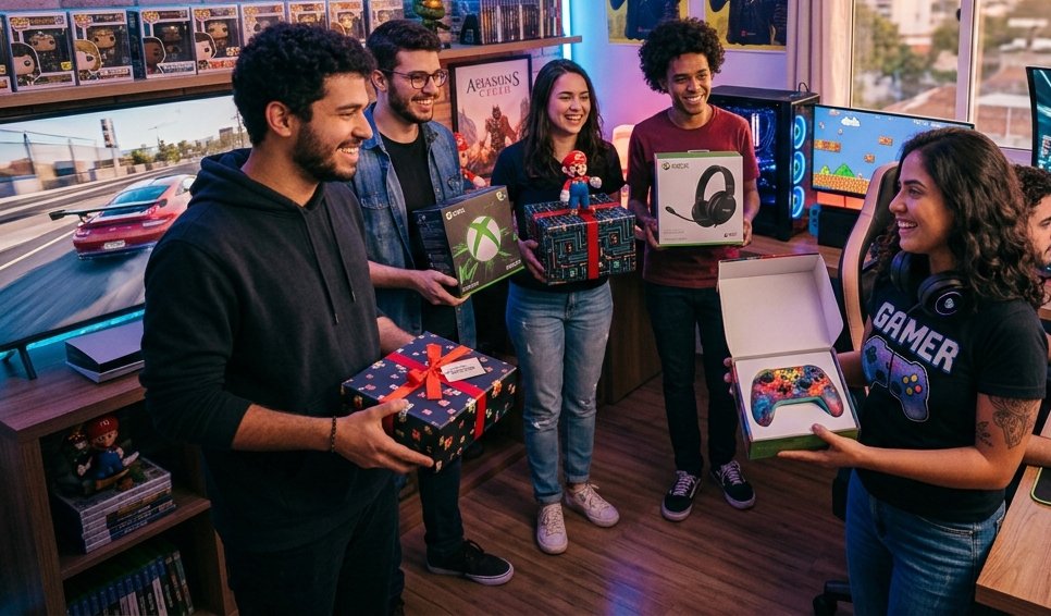 10 ideias de presentes para gamer que nunca decepcionam