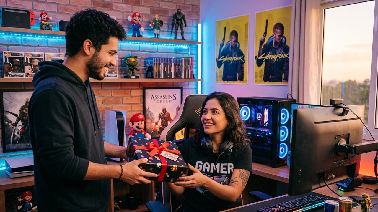 O que dar de presente para gamer por onde começar