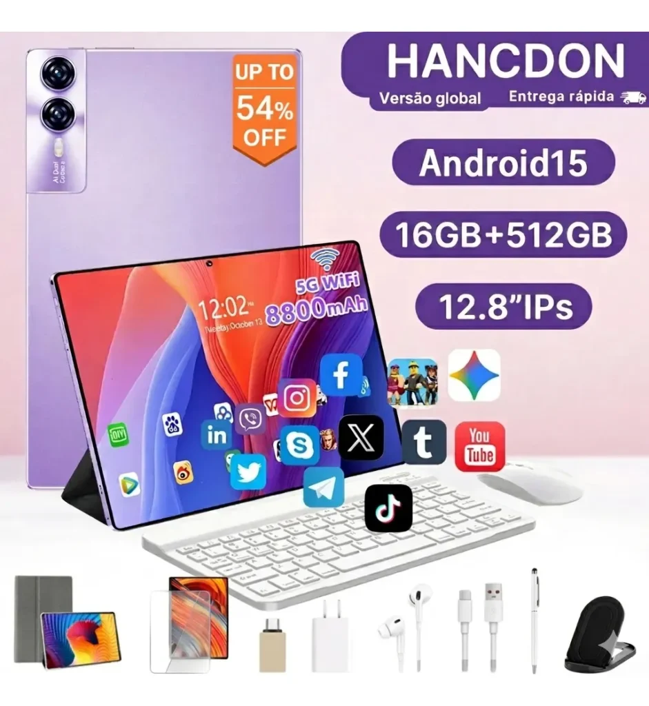 Tablet Android 15 Hancdon